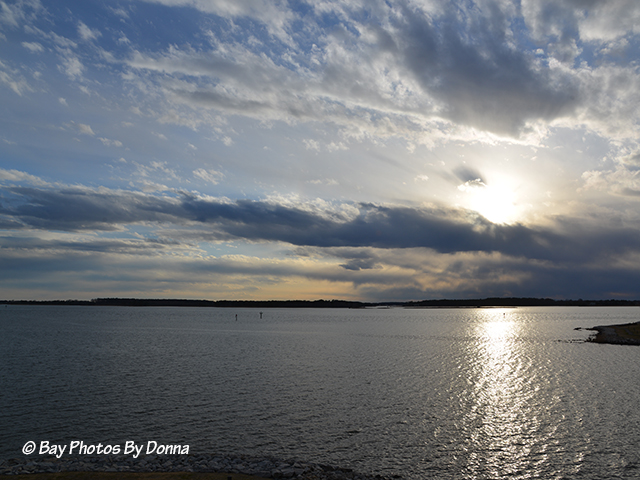 Sunset over Kent Island 3/20/13