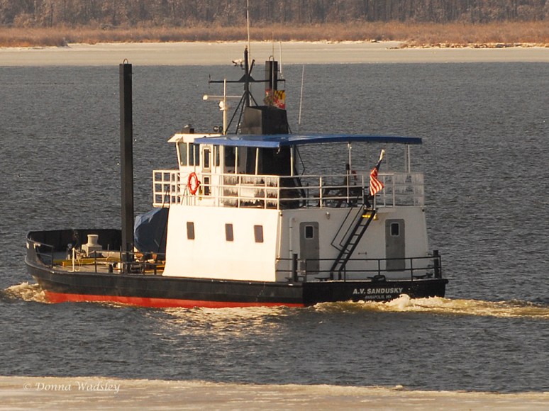 Ice Build-up on the deck